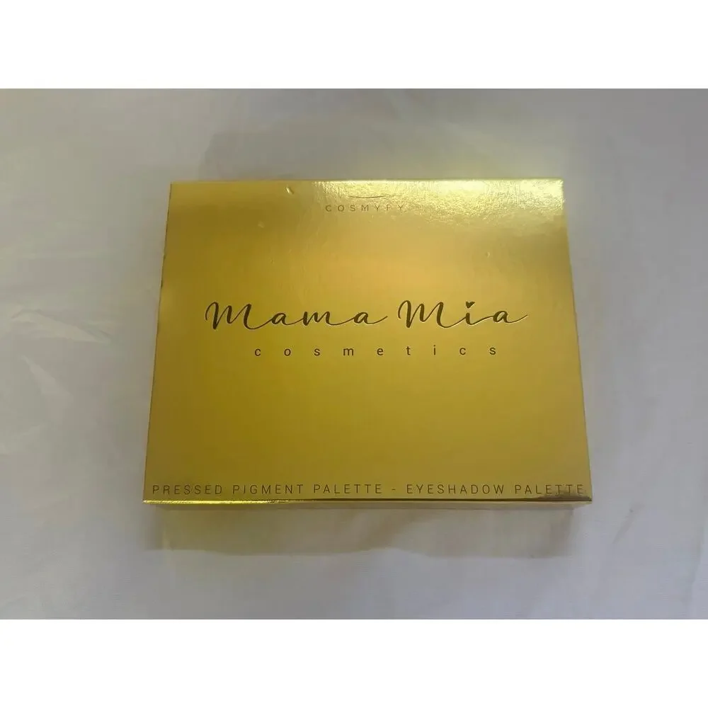 Cosmyfy Mama Mia Cosmetics Pressed Pigment Pallet Eyeshadow Pallet New